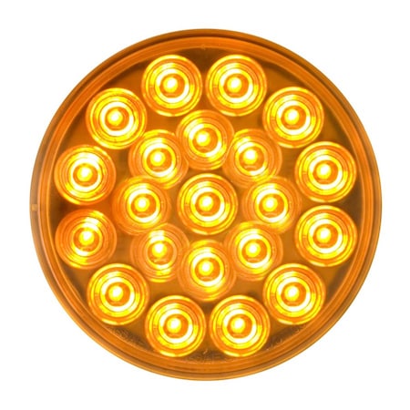 Optronics 21-Led 4in. Yellow Grommet Mount Parking/Turn Signal STL55AB